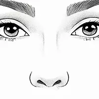 Face Treatment - Nose Illustration